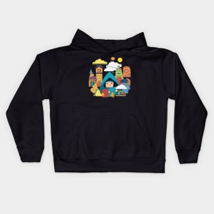 Where’s Waldo inspired design Kids Hoodie